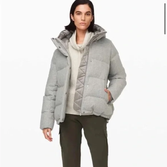 Jackets Coats Lululemon Wunder Puff Jacket Woolheathered